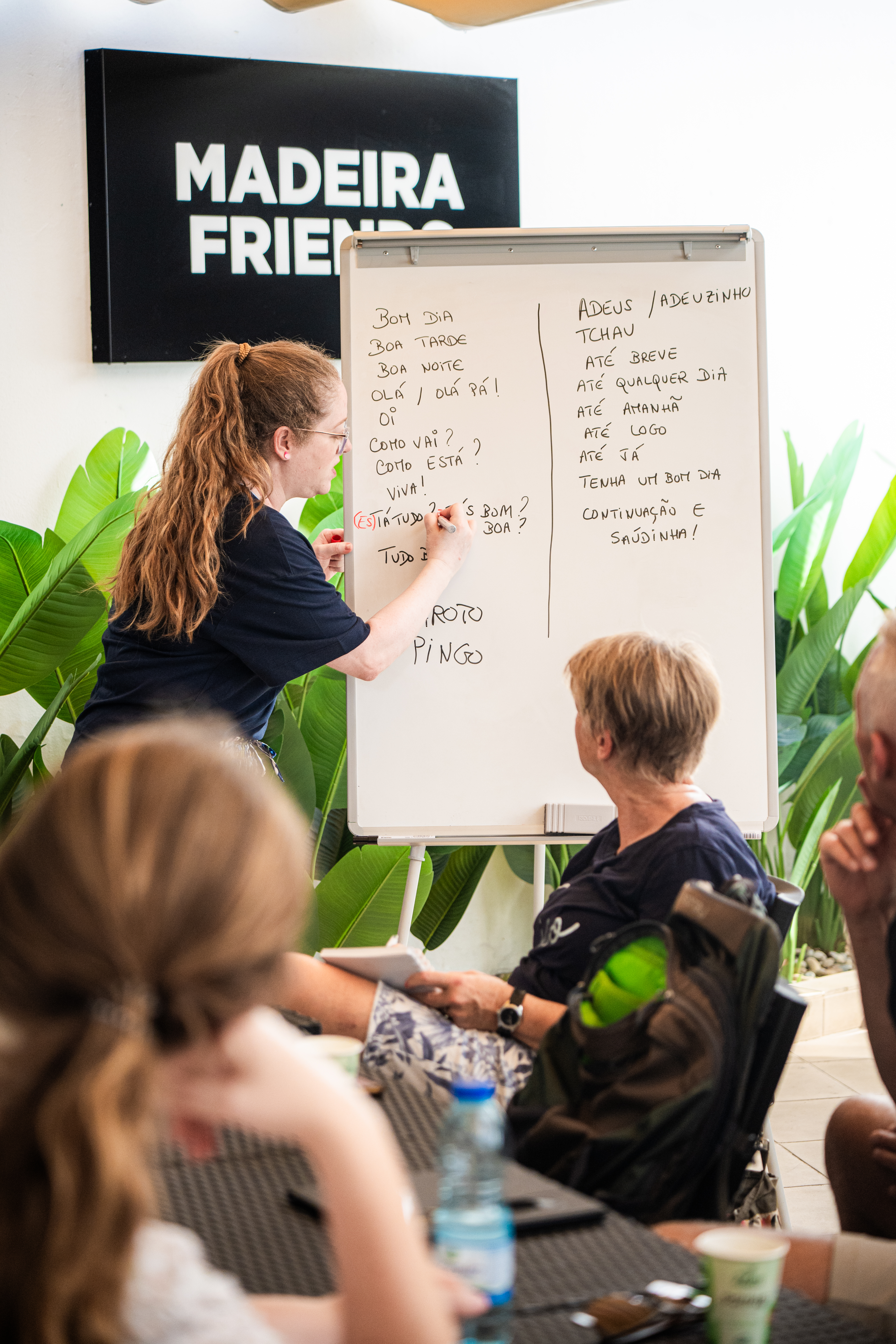 Internationals learning Portuguese in Madeira